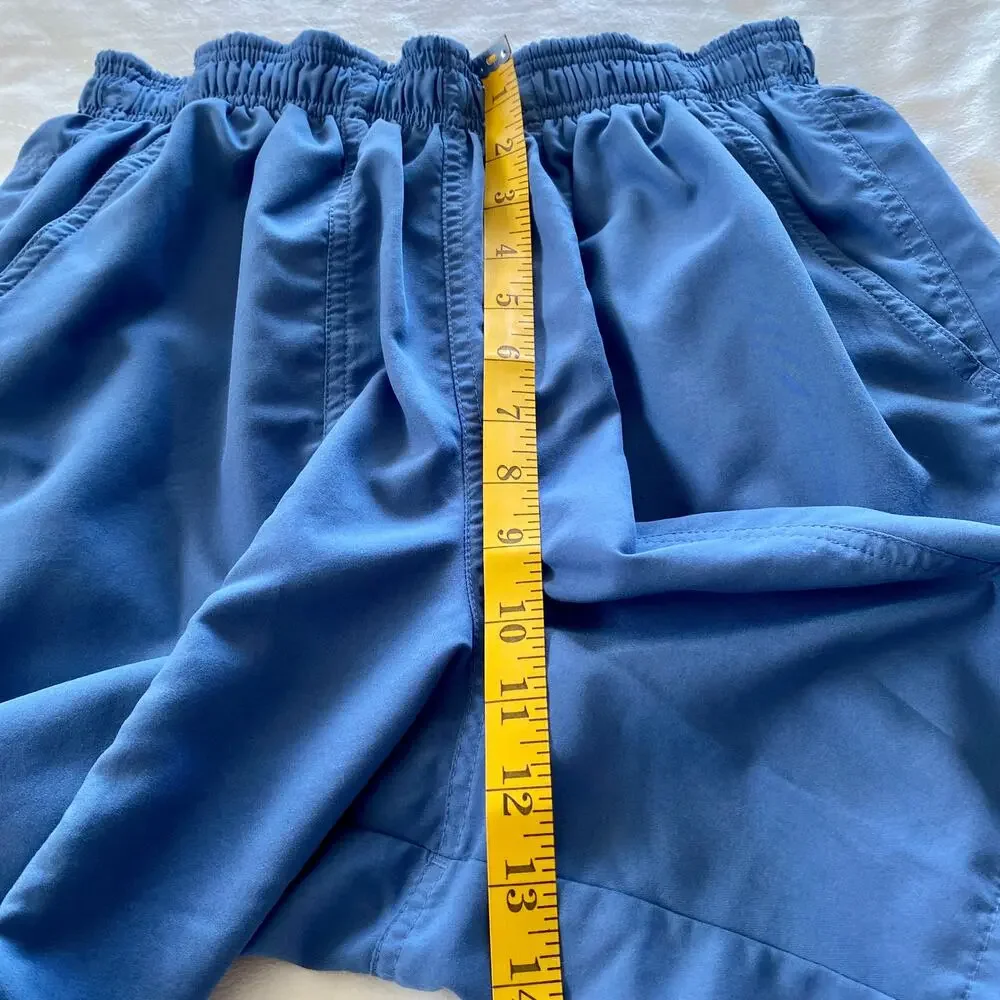 Speedo Men’s Swim Shorts Trunks Elastic Waist Blue Size Medium